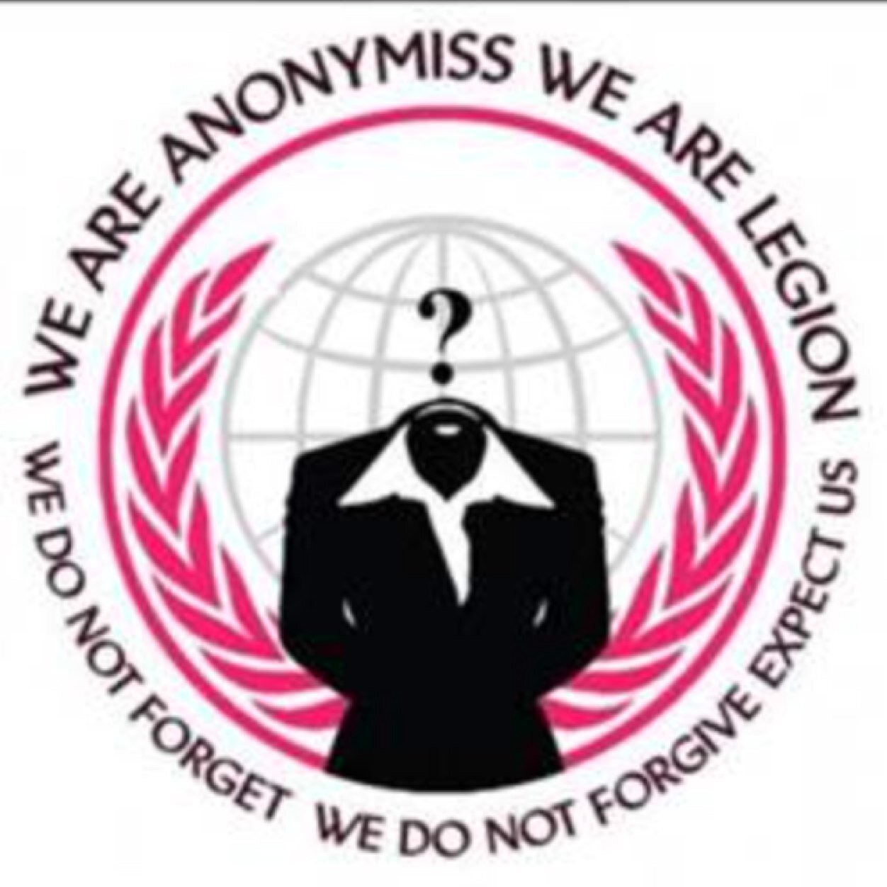 We are legion. We do not forgive. We do not forget. Expect us.