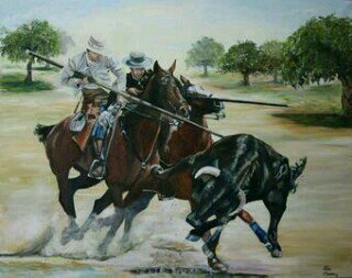 aficionado a los caballos y rociero mas no puedo pedir.