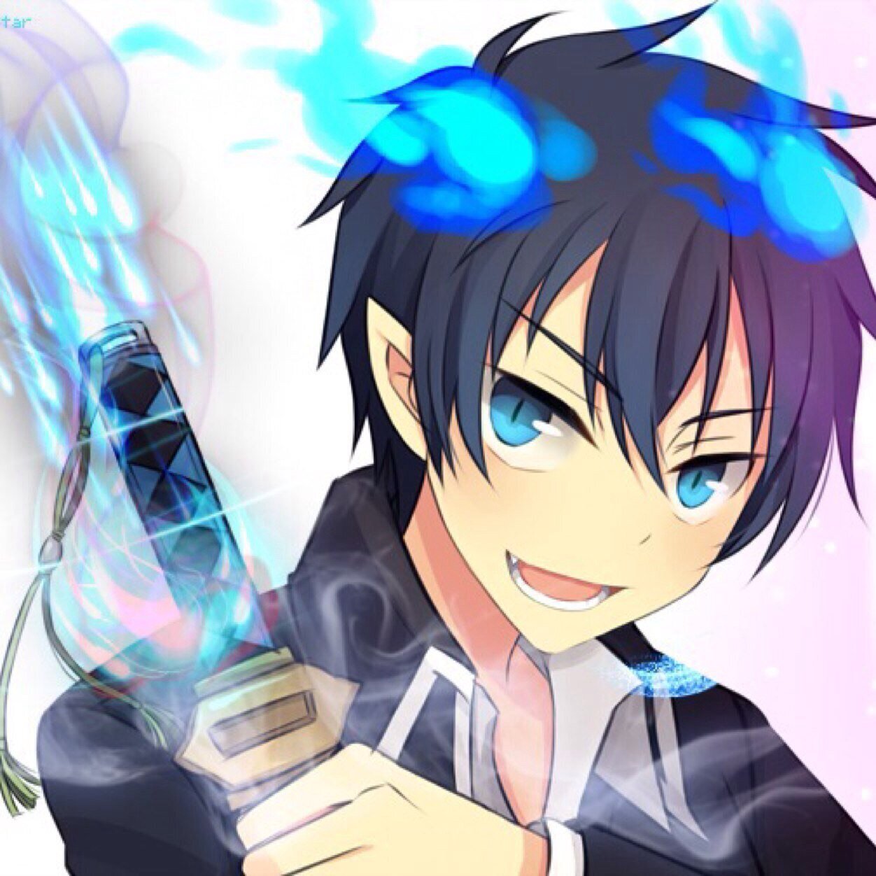 A mischievous boy, fighting ''things''. He's a tough guy...He doesn't give up easily. He wields a powerful sword, training to defeat Satan.||Ao No Exorcist RP