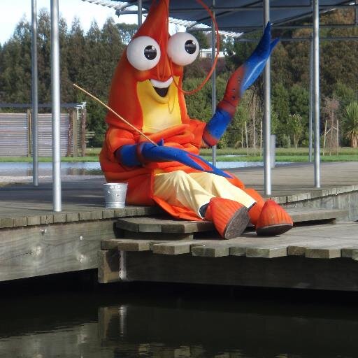 Prawn about town, or about Taupo