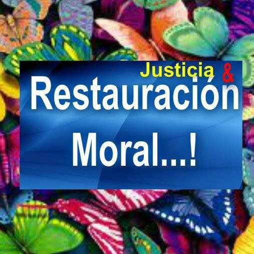 Justicia & Restauración Moral. Abogado Penalista. Ex Fiscal Local, Seccional y Tribunal; Defensor Público.