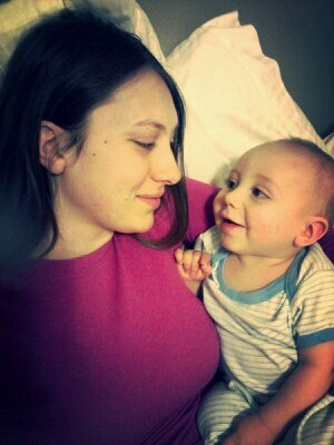 I'm a mommy to a beautiful boy. He is everything. (: