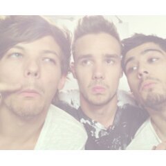 louis liam and zayn mean the world to me