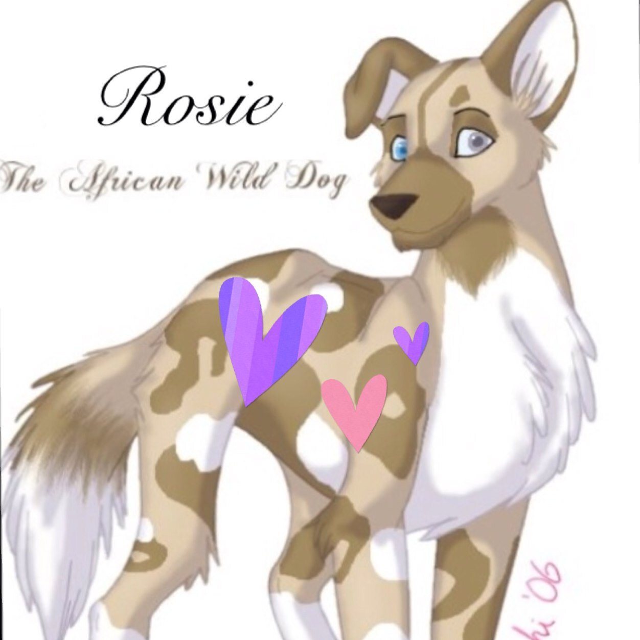 Im Rosie a female wild dog i live in africa with my buddies!! Remember Hakuna Matata! Single female but looking