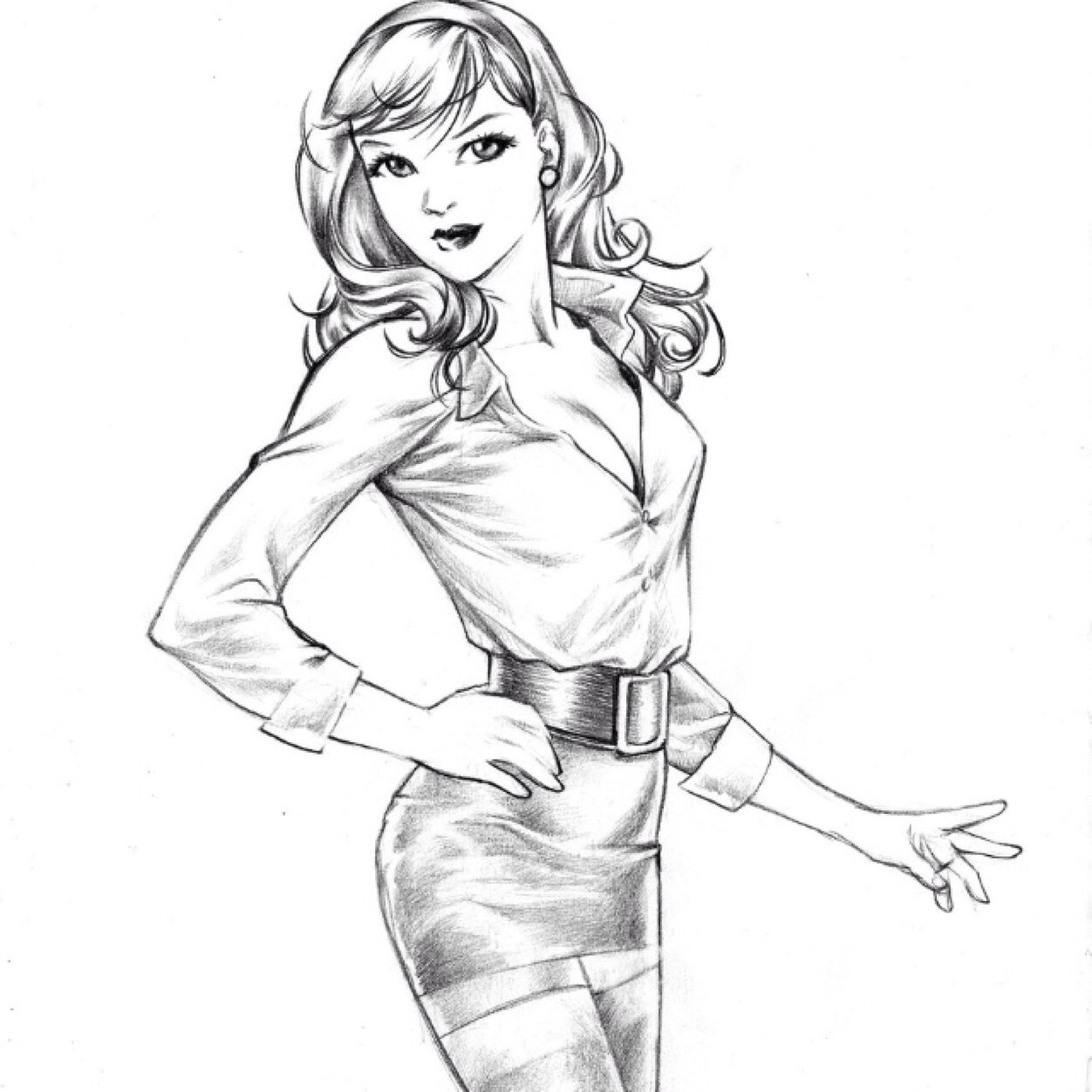 Your friendly secretary - ready to help and eager to please.
Fan of the film Secretary.