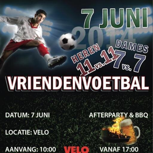 Qdayvoetbal's profile picture. Ook in 2014 wordt er weer een jaarlijks vriendenvoetbal georganiseerd. Houdt dit account in de gaten voor de laatste updates!