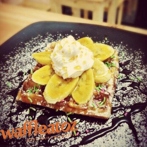 Enjoy your great time with unique and delicious waffle