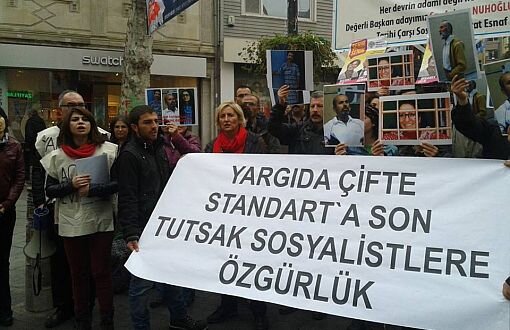 Kamuoyunda Gaye Davası olarak bilinen 8 Eylül davasından yargılanan ve 8 yıldır tutuklu olan 8 sosyalistin özgürlüğü için kurulan inisiyatifin twitter adresi