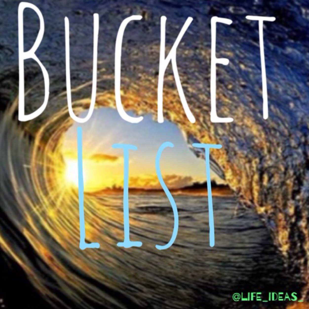 ❤️ What's on your Bucket List? ❤️