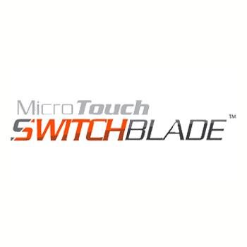 The MicroTouch Switchblade is the 2-in-1 trimmer that lets you groom everywhere, from head to toe!  Just slide to switch!