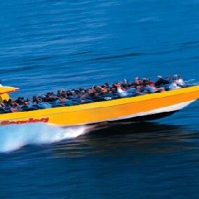 Join us aboard Seadog for an interactive, narrated 50-Minute Sightseeing and Speedboat Tour. #SeadogBaltimore