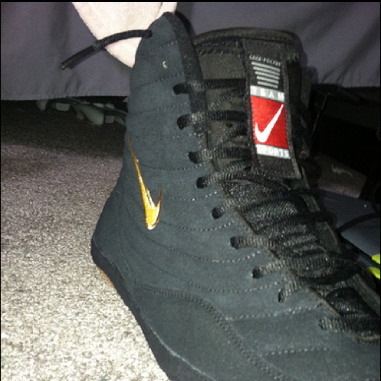 rare wrestling shoes for sale
