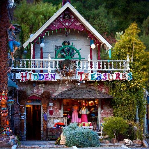 A unique LA destination in Topanga Canyon! We buy & sell vintage clothing & antiques. Open 7 days, 10 am to 6 pm. Got a question? Call us at 310-455-2998