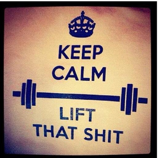 Cause we lift duh!