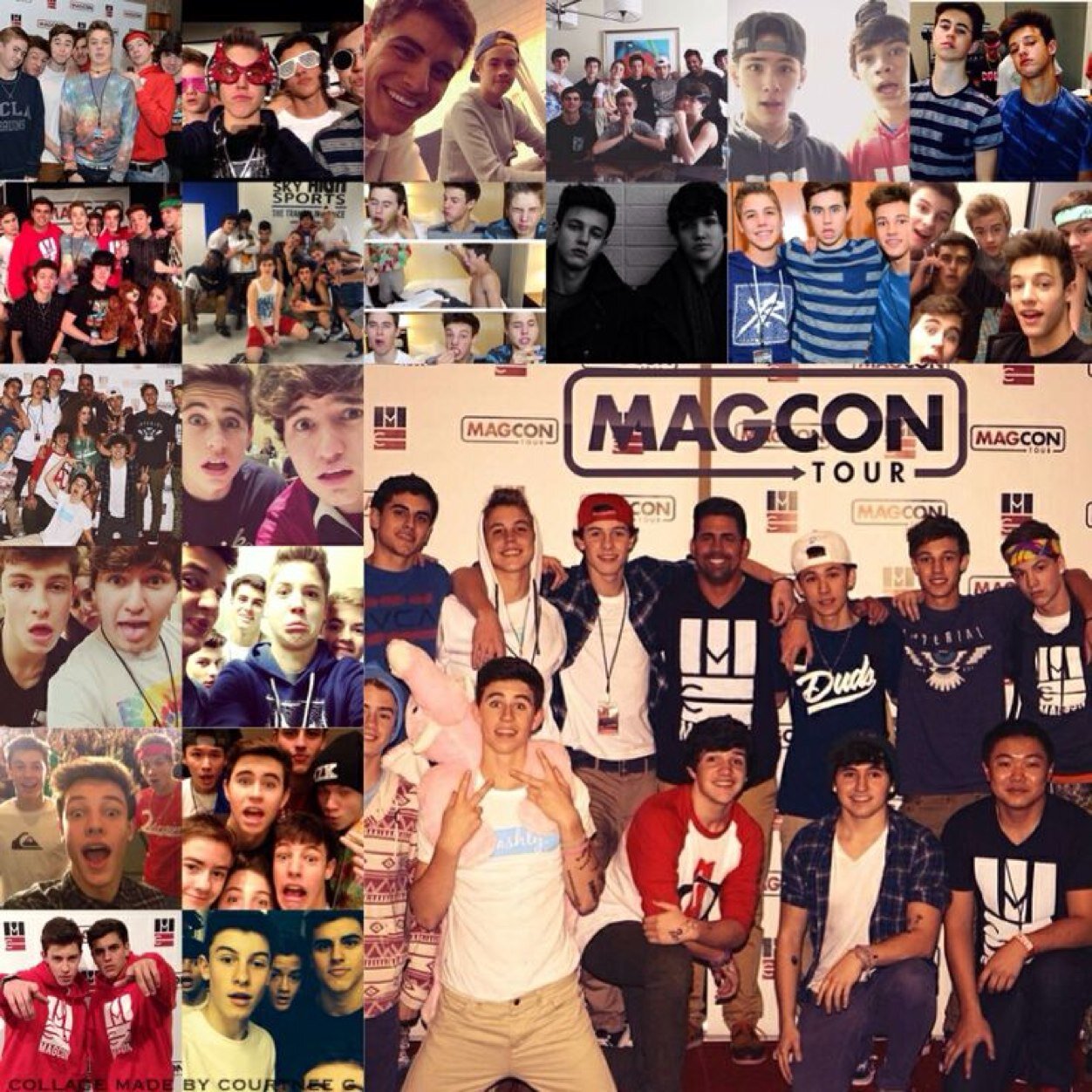 Nash, Cameron, Matt,Hayes,Shawn,Carter,Taylor, Jc, Brent,Jacob,Aaron,Jack and Jack,Sam (: ❤️❤️❤️❤️