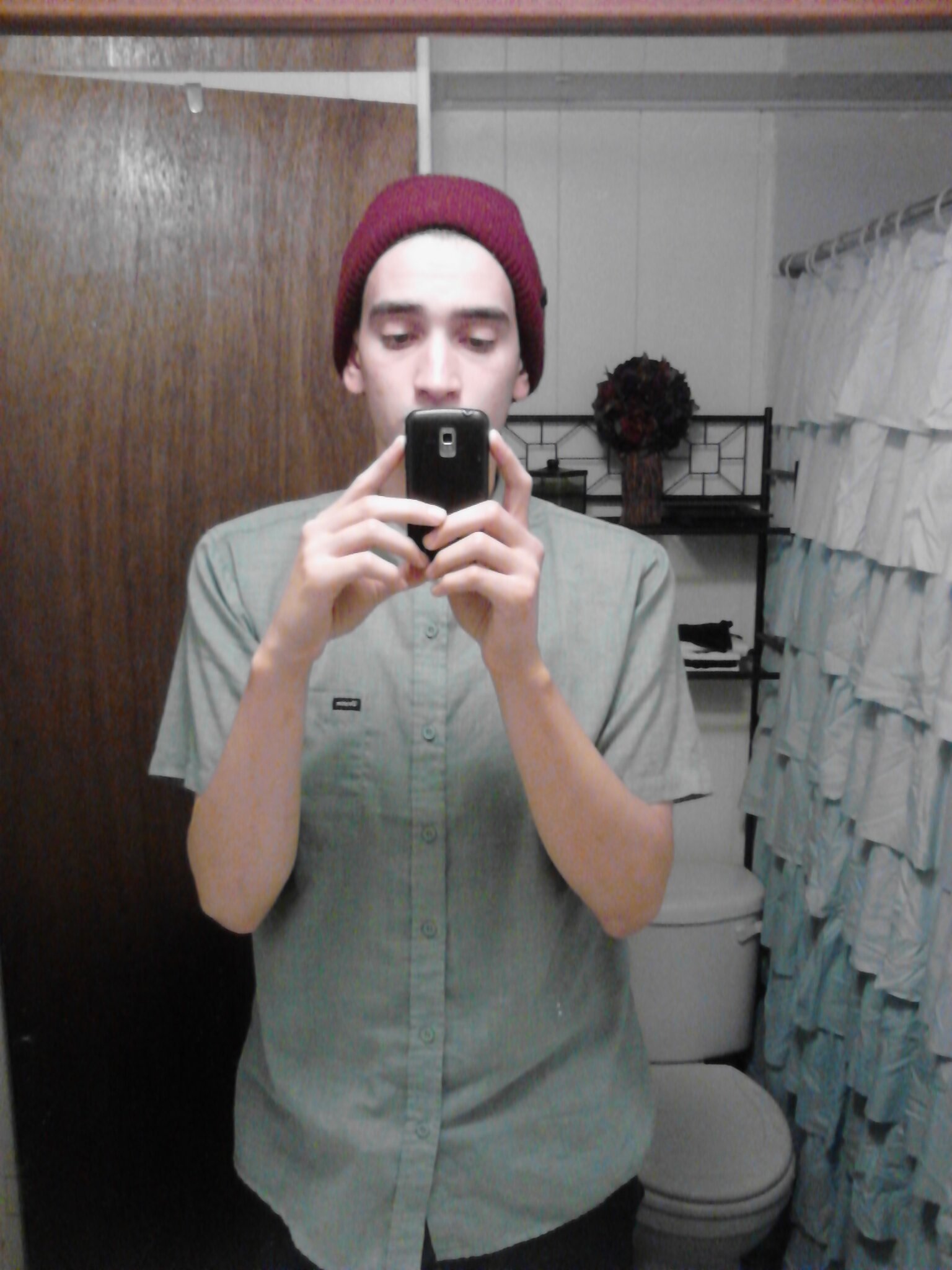 Above the clouds right below the heaven's on god's bathroom floor