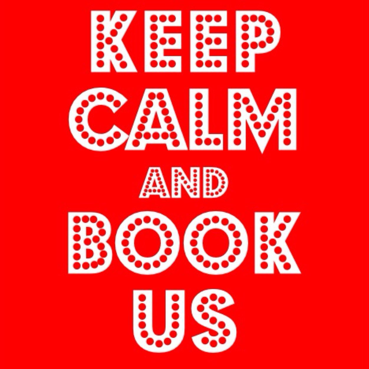 keepcalmbookus's profile picture. Keep Calm and Book Us is run by partners, Adam and Leanne. Together we supply entertainment for weddings, parties, events and corporate functions