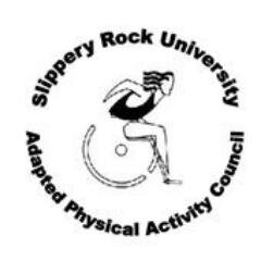 Twitter page for the Adapted Physical Activity Council at Slippery Rock University!