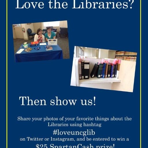 UNCGSLAC's profile picture. The official Twitter profile for the UNCG Student Libraries' Advisory Council.