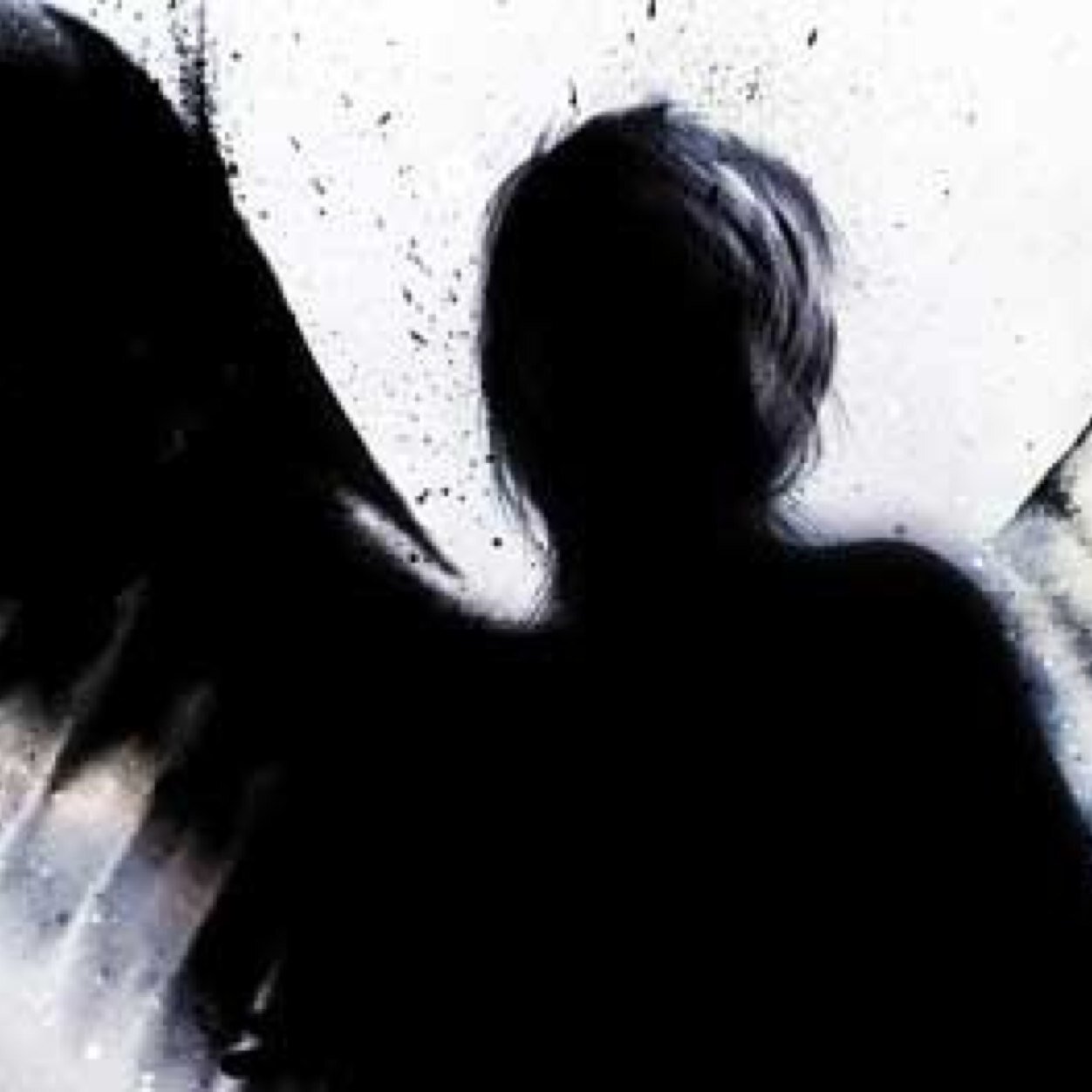 I guard the darkness

I guard the shadows. The insanity 

I have no name

I my face is unseen

Im the Nameless Angel with a Shotgun

Im the Angel of Darkness