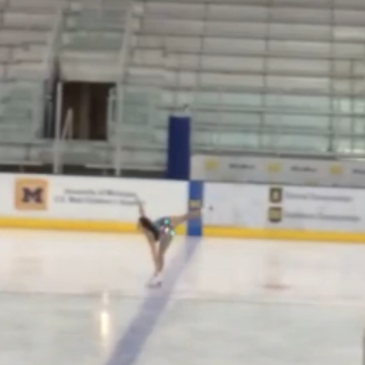 Even when u fall down get back up no one can stop you form acheving your dreams! Figure skating for life❤️