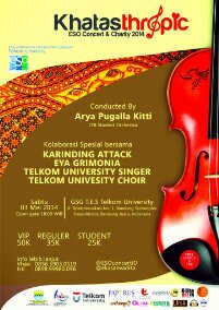 Official ESO Concert&charity 2014, twitter Eka Sanvadita Orchestra : @ekasanvadita | 3 MEI 2014