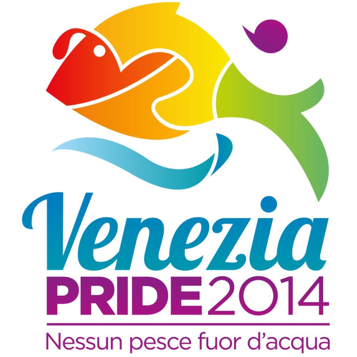 #savethedate: 28 giugno! follow the hashtag: #VeneziaPride2014! the first LGBT Pride in #Venice! ❤️NESSUN PESCE FUOR D'ACQUA❤️