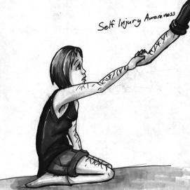 im mason and i made this twitter page because i lost my cousin to self harm and i want to do what i promised her and that is to raise awareness on self harm