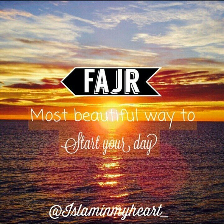Fajr Reminders on Twitter: "Happiness is when you wake up for fajr