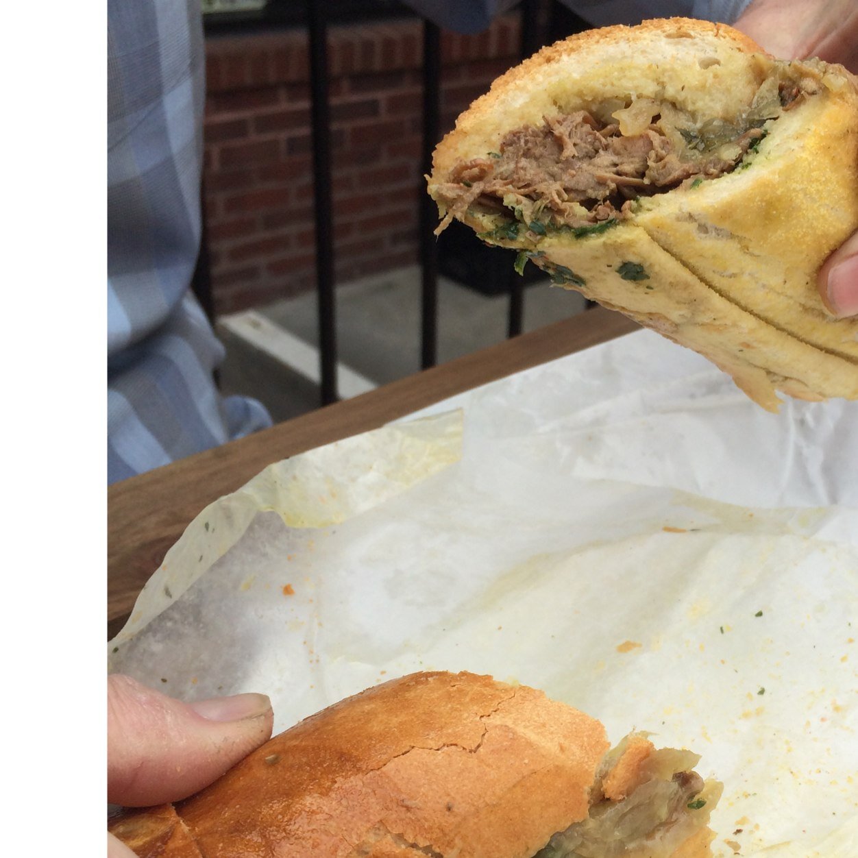 You gotta go to the back to get the good stuff... serving a changing menu at the back of Oasis Mart, 2024 P St NW.