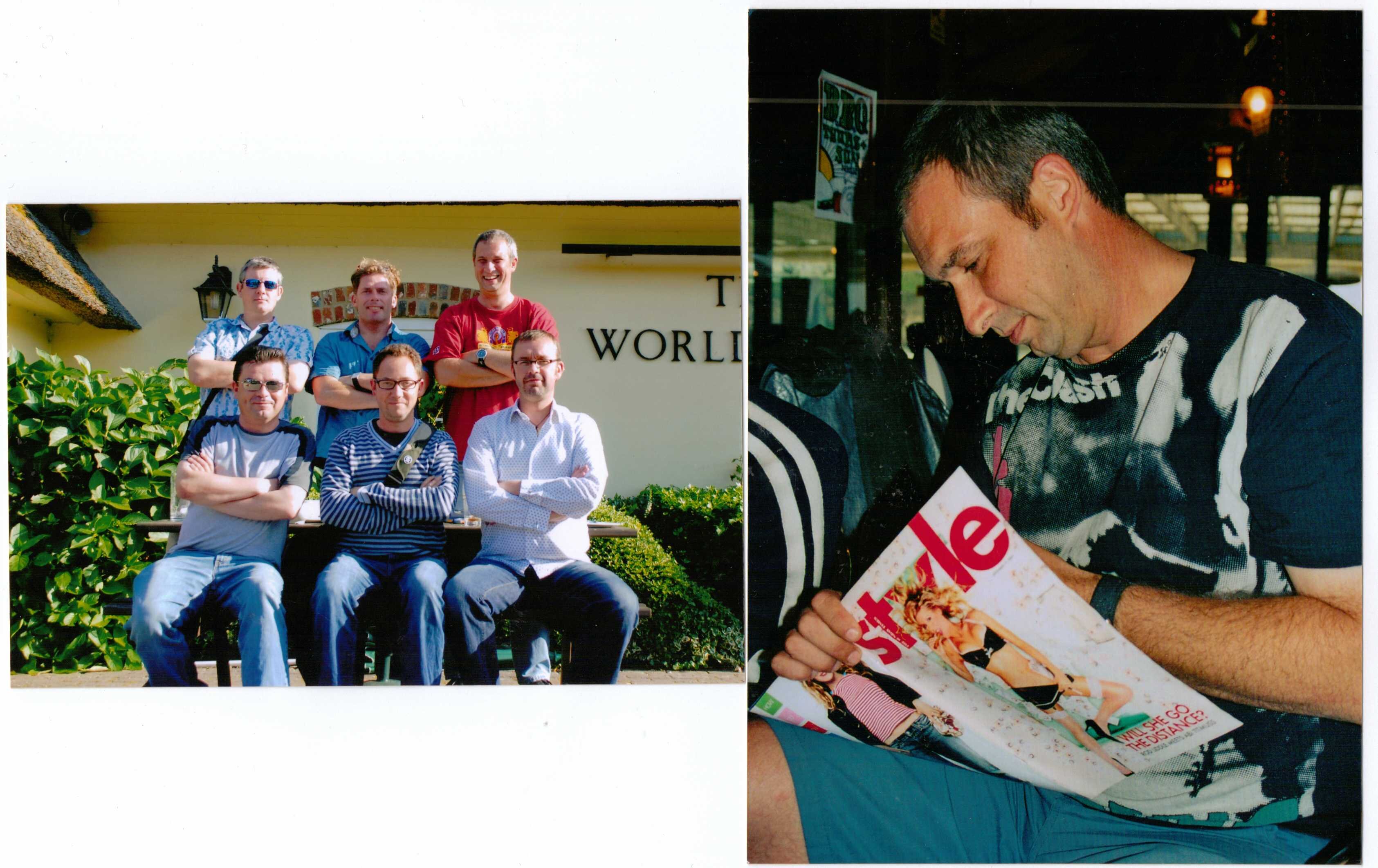 Dissenter, philosophy football lover, t-shirt wearing old leftie.