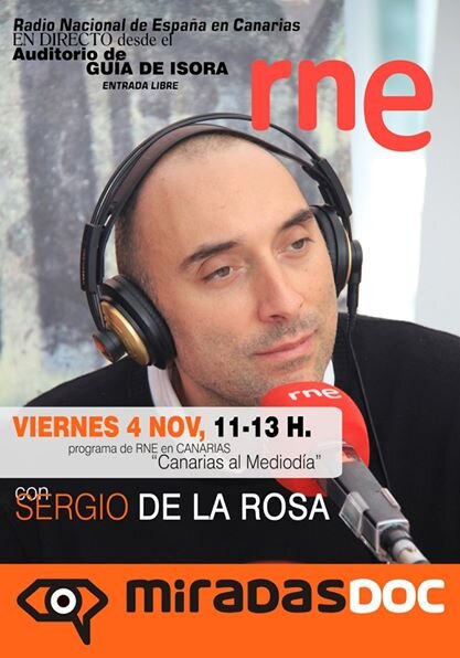 Programa de Radio Nacional de España que se emite en toda Canarias, de lunes a viernes de 12 a 13 horas por RNE y Radio 5. Dirige y presenta: SERGIO DE LA ROSA