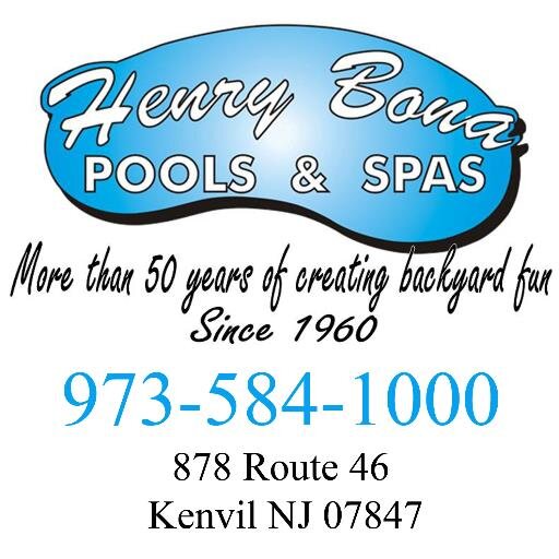 Henry Bona Pools & Spas, a full service pool and spa company, has been serving Morris County and surrounding areas since 1960.