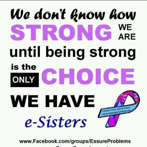 Was an outgoing, energetic mother until I became a victim of Essure!