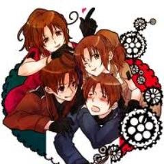 I'm Fem!Italy. I love pasta. I like Japan and Germany. Those two are my friends