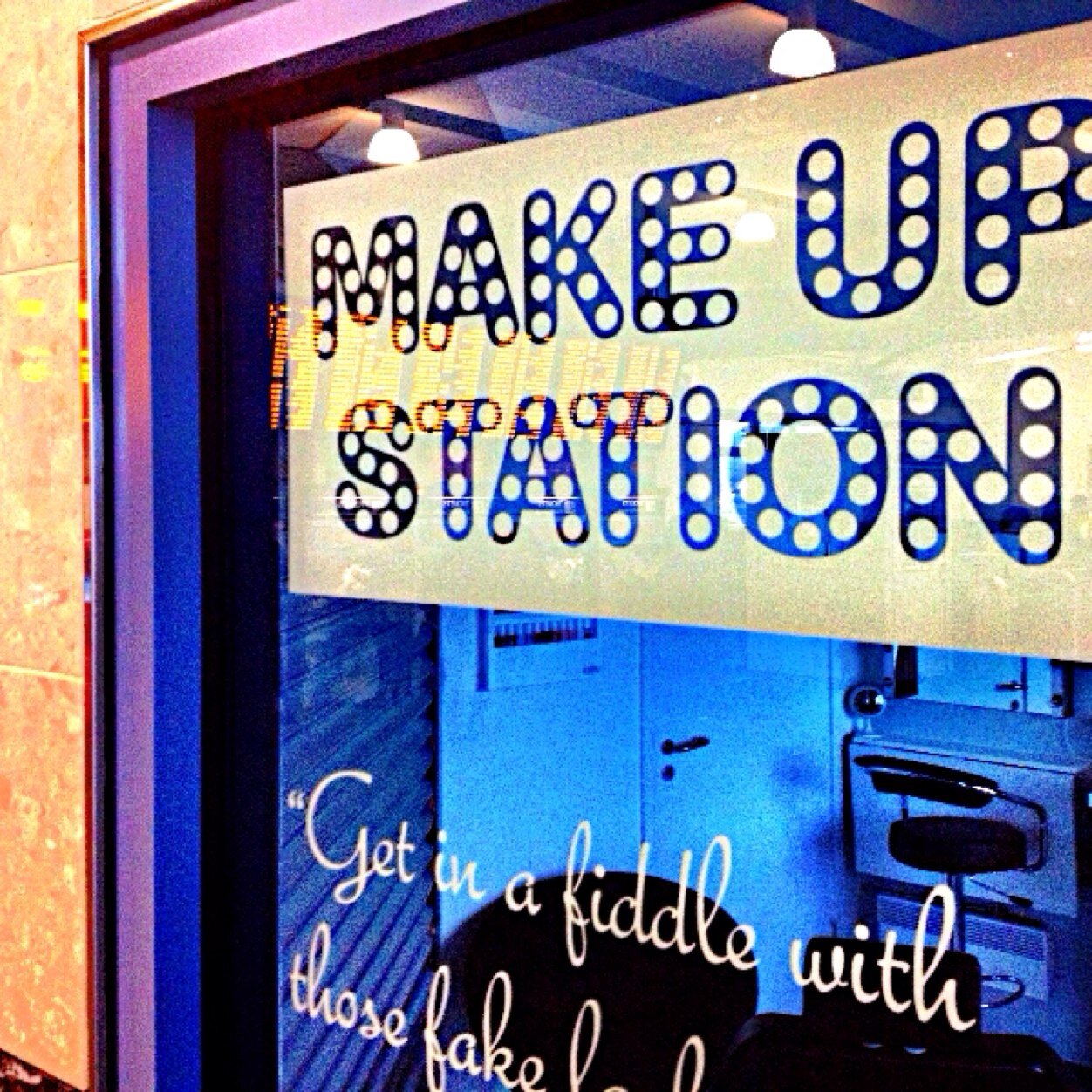 Professional artists bringing  make-over & hair styling to Clapham Junction Station. The 1-stop shop for the party girl... yummy mummy & everyone in between!