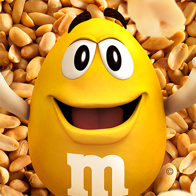 yellow m&m