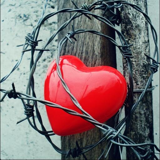 Love is like heaven but too often - it hurts like hell.