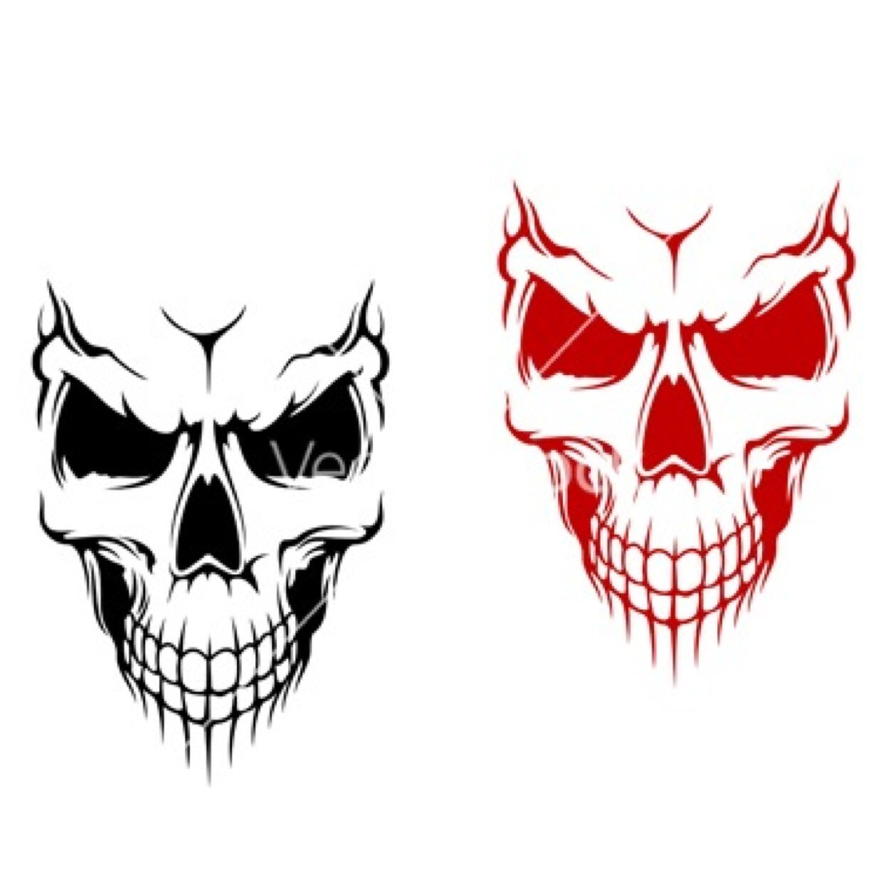 nike skull logo