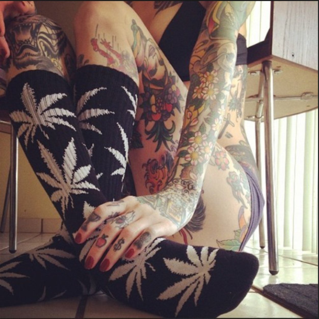 HUF sock for sale. $10 each. Text or call 954-665-4106. IG: HUFsocknation