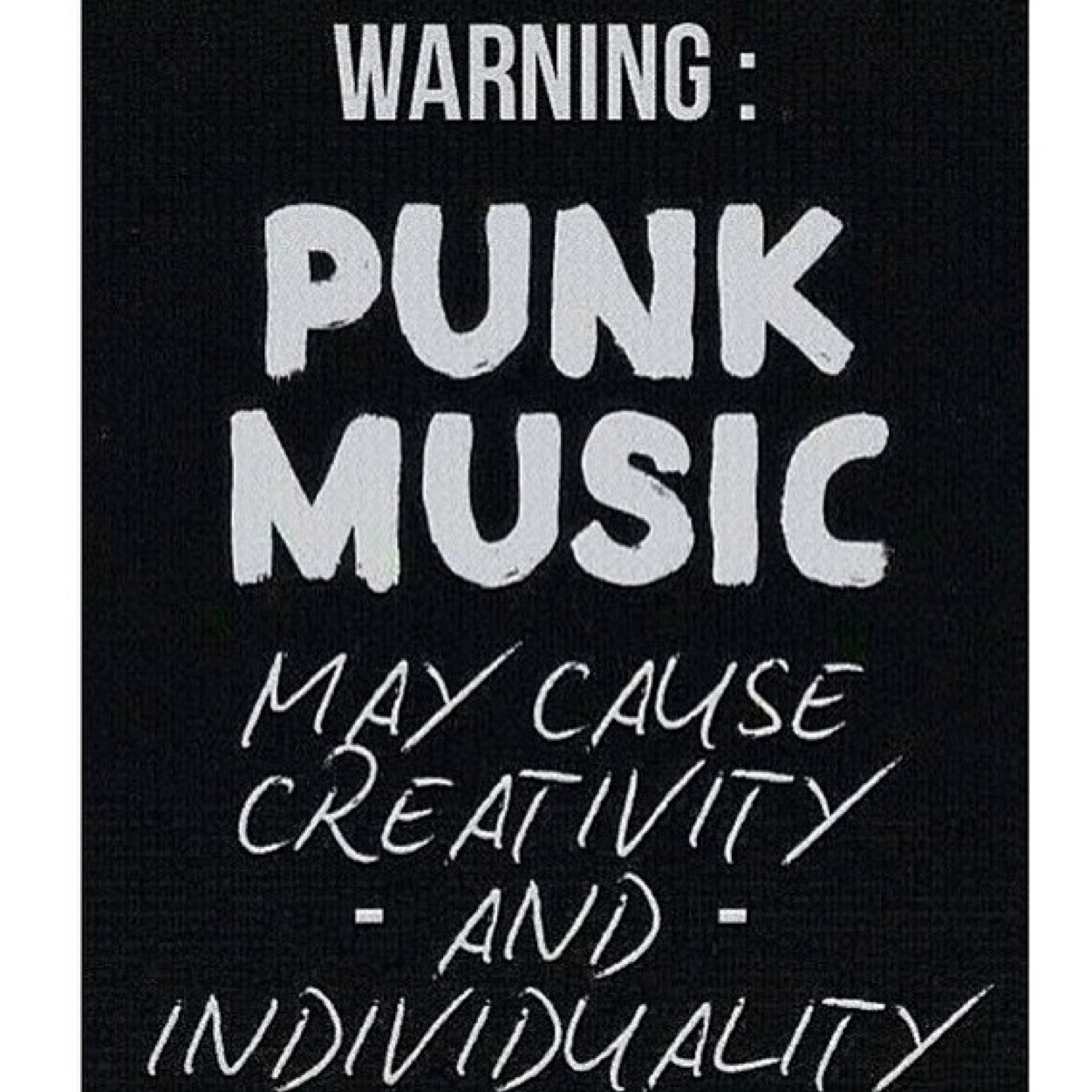 I know I'm good for something, I just haven't found it yet. Bands. Writing. Warped Tour '14 turn up.