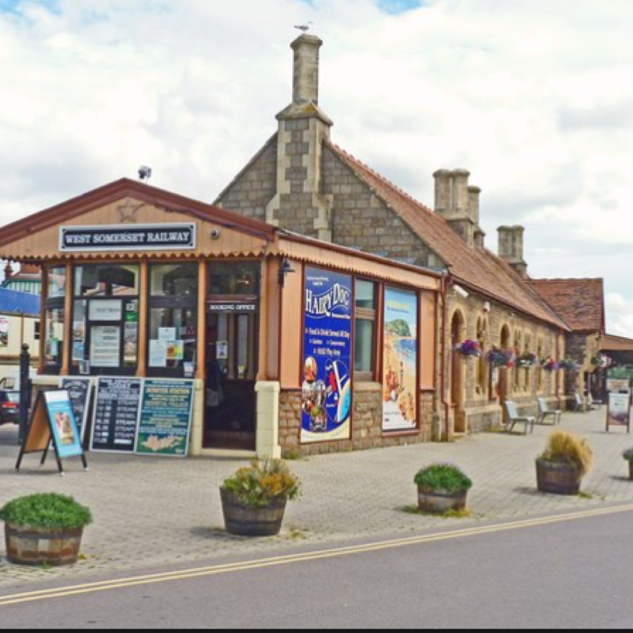 MineheadRailway's profile picture. Minehead railway station is situated in Minehead in Somerset, England. First opened in 1874 as the terminus and headquarters of the Minehead Railway
