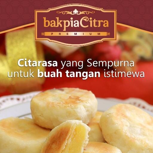 Bakpia dengan citra olahan eksklusif. Call: 081802602620 | Kerjasama/Promosi: DM