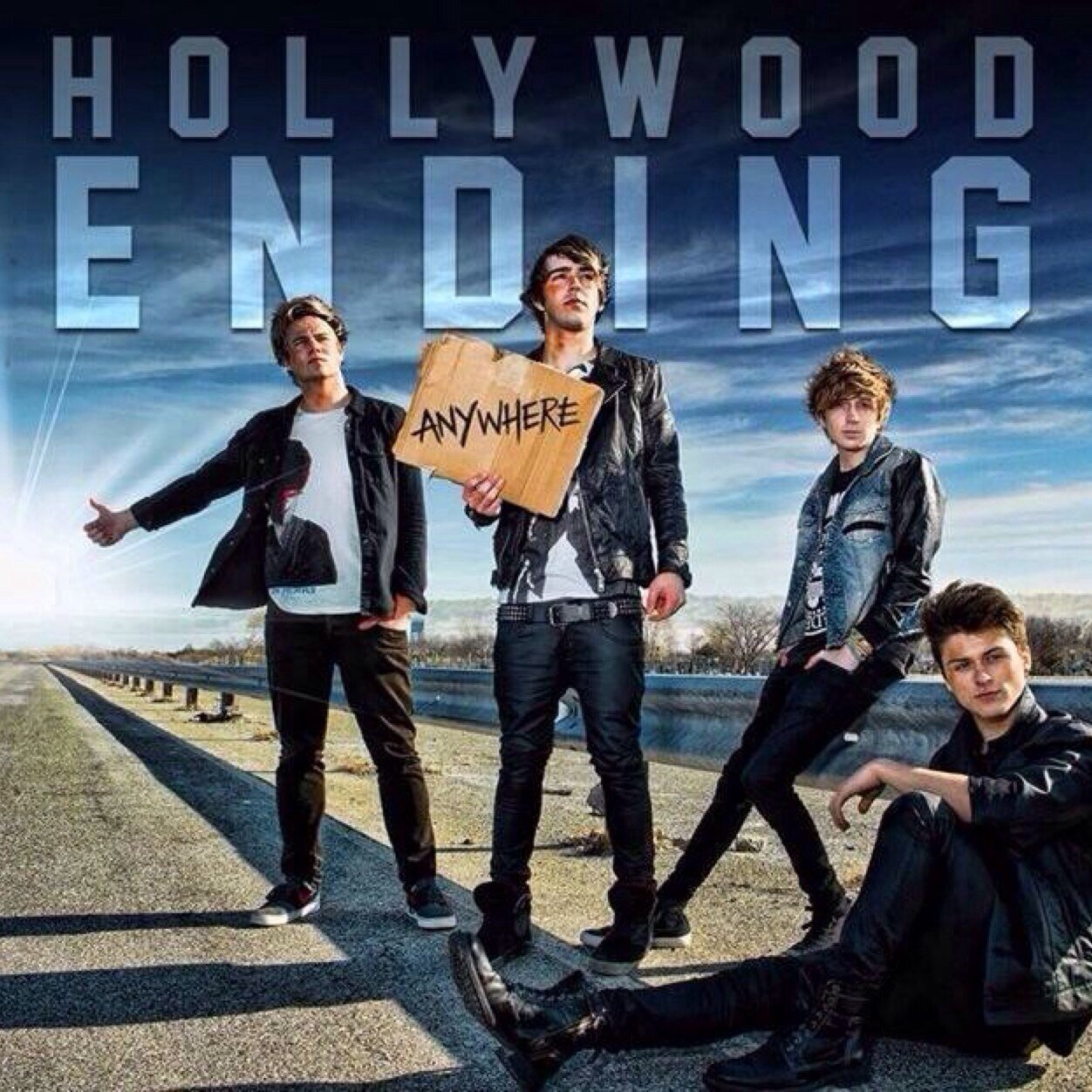 Check out @HwoodEnding :) I will support them until the end♡ Their new EP, 'Anywhere' out now! Check it out! ↓
