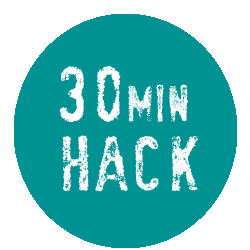 Learn startup skills to launch 30 minutes at a time!
#30minhack