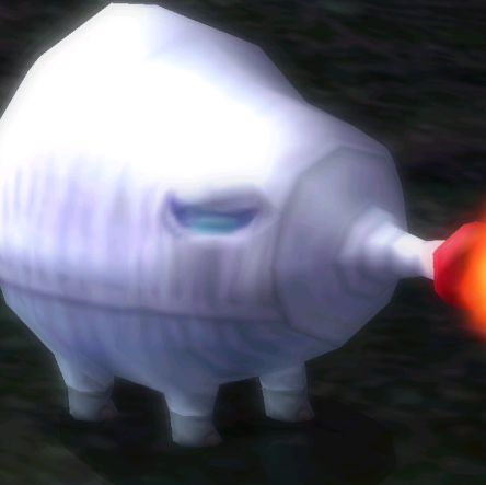 FieryBlowhog's profile picture. I attack with fire! So don't bring your non-Red Pikmin to fight me.