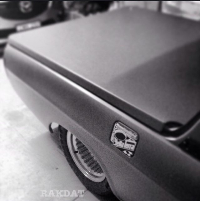 RAKDAT- is a Datsun 1200 Burnout/show ute.. Which is currently undergoing a complete
Overhaul & transformation including colour change & a 6.2 LS3 V8 engine ..