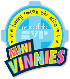 'Mini Vinnies' are children aged 7-11 who,  ‘see think and do.’  The programme engages children on social justice issues whilst having fun.
www.minivinnies.