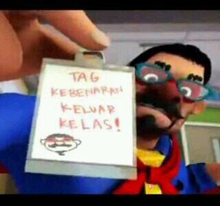 Ketawa bersama kebenaran. Hahahaha