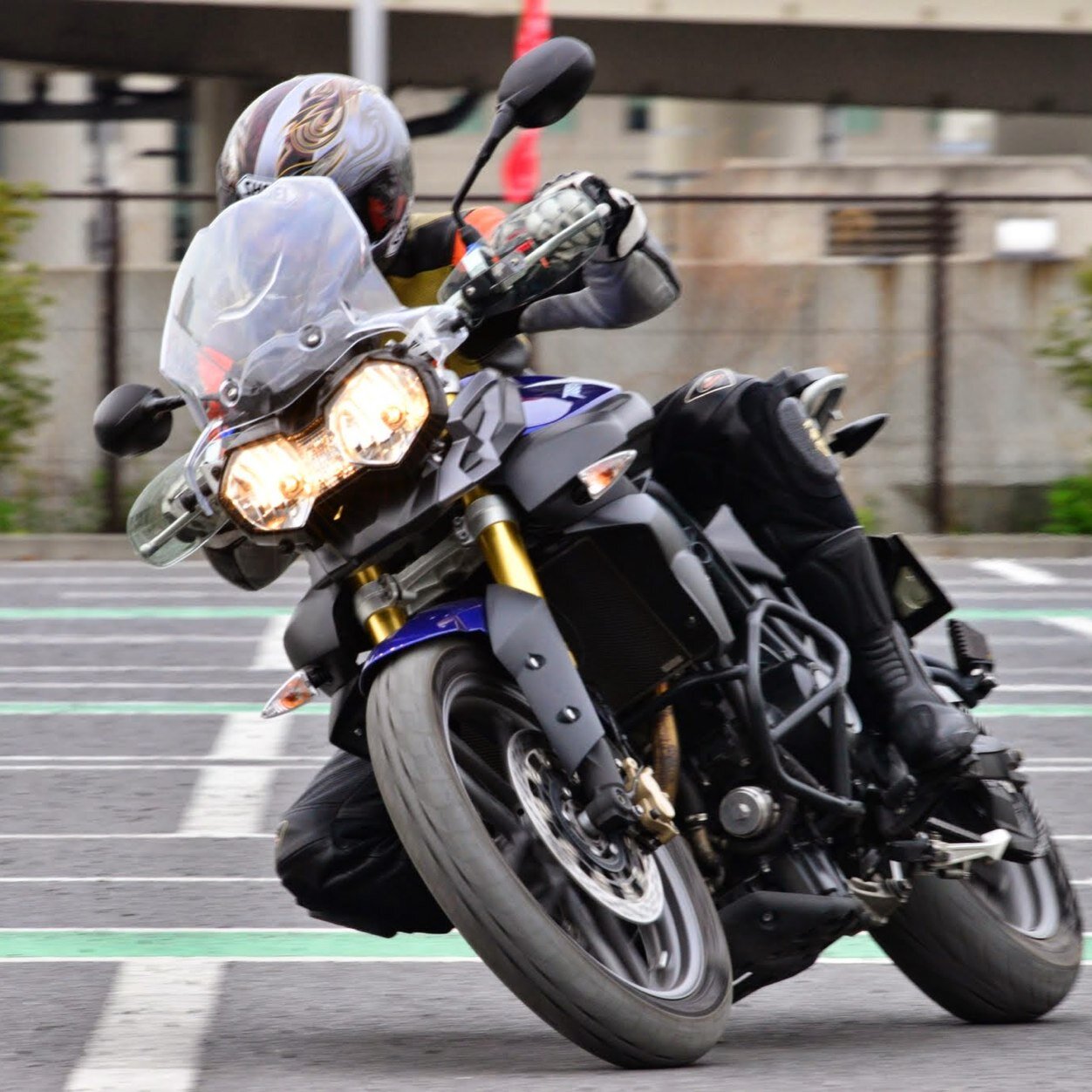Yanma3898's profile picture. Turiumph Tiger800XRX 乗ってるヒゲオヤヂ